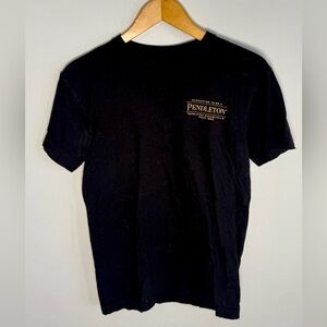 Pendleton Men’s Black Short Sleeve Tee Aztec Graphic | S